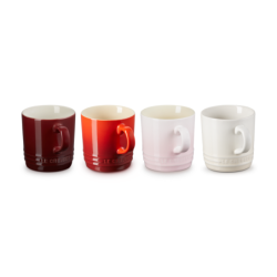 Set 4 Tazas de Café o Té 200ml - Petit Fours