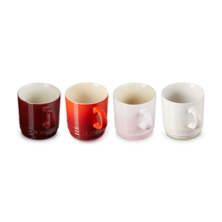 Set 4 Tazas de Café o Té 200ml - Petit Fours