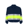 Chaqueta Acolchada de Alta Visibilidad con Cremallera Central Talla S CHEMITOOL SAFETY