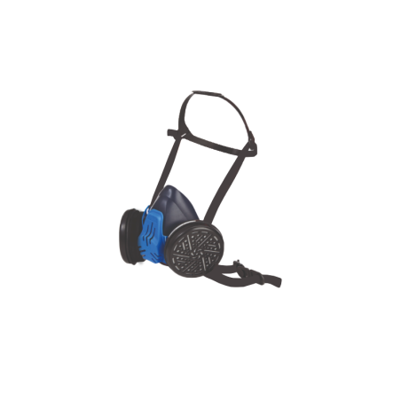 CHEMITOOL SAFETY 757 Double Half Mask Without Filters