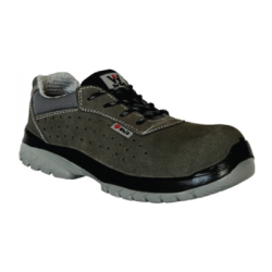 CHEMITOOL SAFETY Grey Suede Shoe S1P SIZE 44