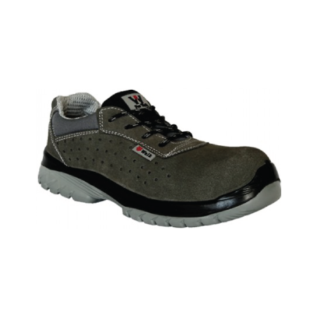 CHEMITOOL SAFETY Grey Suede Shoe S1P SIZE 44