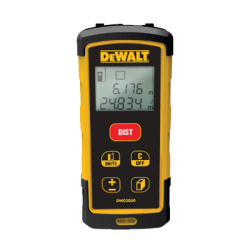 Medidor Láser De Distancias DeWalt Con Alcance De 50m
