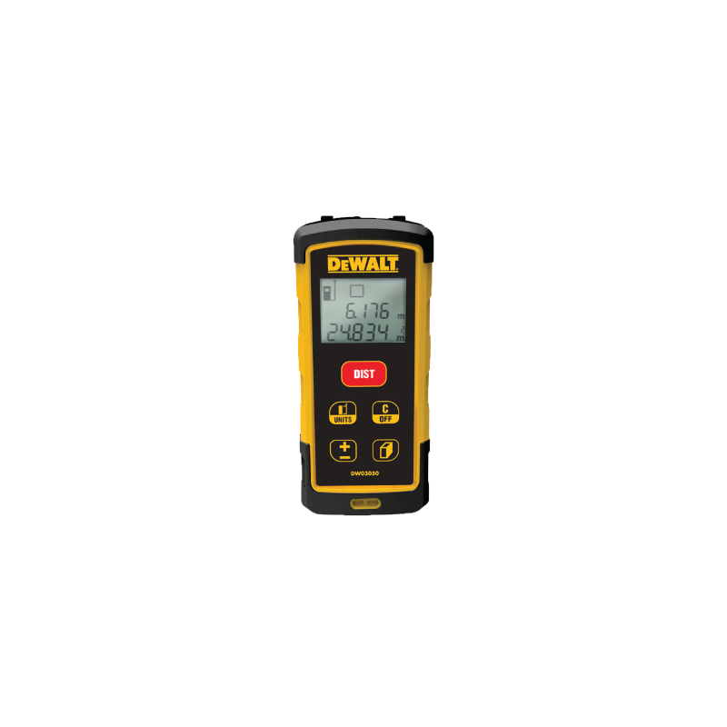 Medidor Láser De Distancias DeWalt Con Alcance De 50m