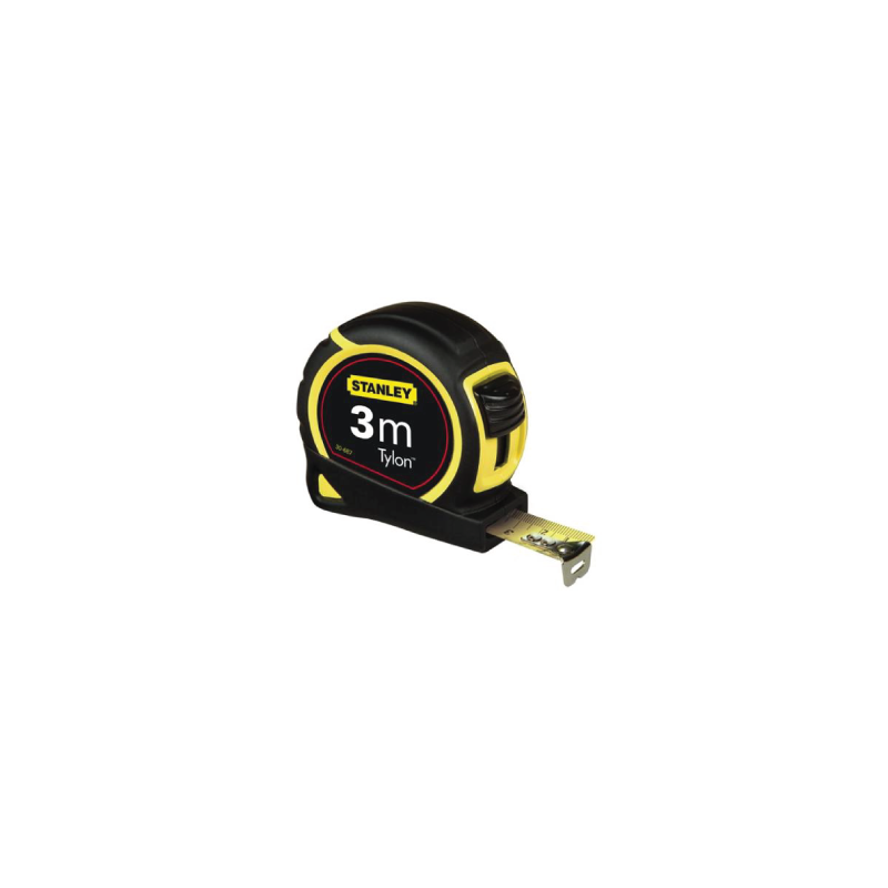 Flexómetro Tylon™ 3m x 13mm STANLEY® Flexómetro Tylon™ 3m x 13mm STANLEY®