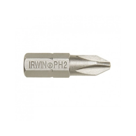 Punta para Destornillador PHILLIPS Ph1 IRWIN Ø6,35 mmx25 mm (2un.)
