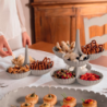 Conj. de 2 Pratos para Aperitivos Toupeira - Tiffany