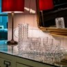 Tabuleiro L Transparente - Tiffany