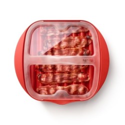 Grelhador Para Bacon No Micro-Ondas