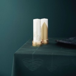 Porta-Velas Dourado - Tangle