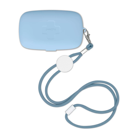 Pocket Case for Face Mask Blue - On The Go