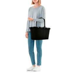 Cesto de Compras Aro Preto/Preto - Carrybag