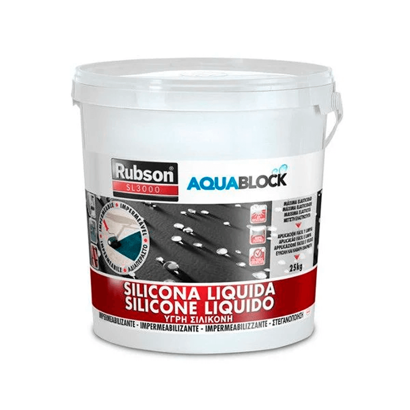 Silicona Líquida SL3000 Blanco 25kg Rubson Silicona Líquida SL3000 Blanco 25kg Rubson