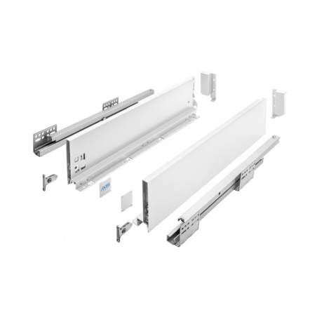 GTV Drawer Axis Pro Soft-Close 139X500 White