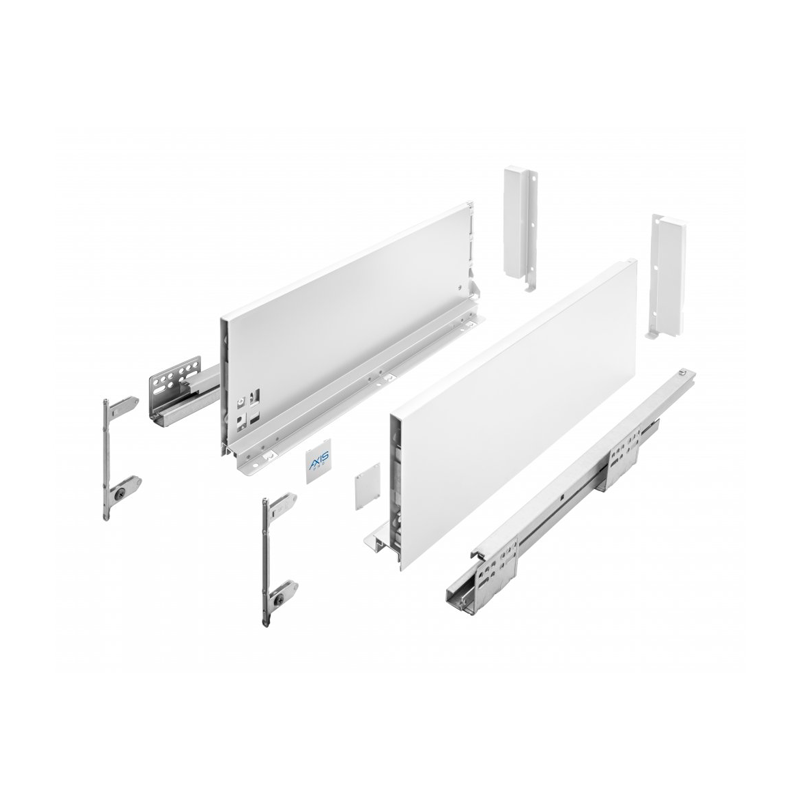 Kit Gavetão Axis Pro Soft-Close 190x300 Branca GTV Kit Gavetão Axis Pro Soft-Close 190x300 Branca GTV