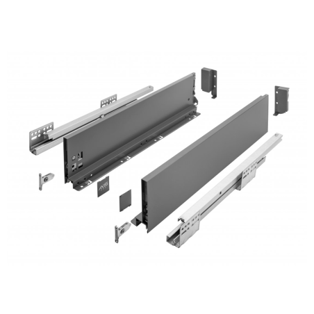 GTV Drawer Axis Pro Soft-Close 139X350 Anthracite