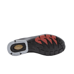 Sapato de Segurança Hybrid Preto e Vermelho Laser HD WR Têxtil S3 SRC ESD 38 LAVORO