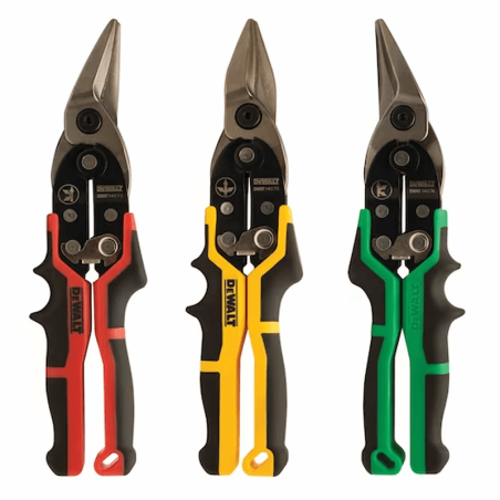 DEWALT HAND TOOLS Set of 3 Ergo Aviation Snip