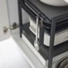 Organizador de 3 Níveis para Lavatório Preto - Tower