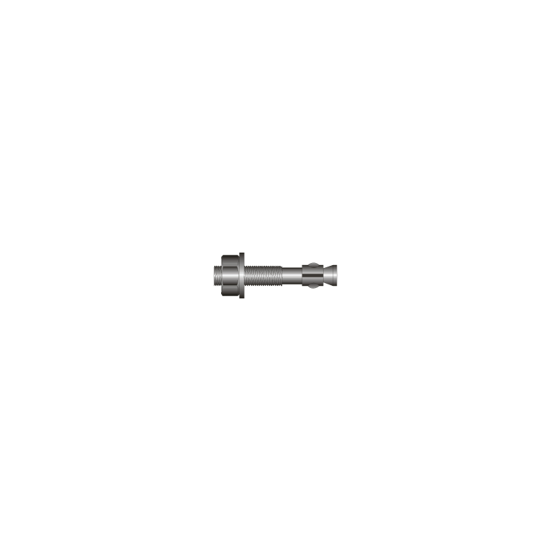 CHEMITOOL FASTENERS Segmented Bushing Zinc-plated Steel M10X70 LV205 CHEMITOOL FASTENERS Segmented Bushing Zinc-plated Steel M10X70 LV205