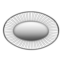 Cesto/Fruteira Oval 28Cm