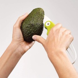 Cortador de Aguacates 3 en 1 Verde