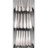 Organizador Compacto de Talheres Cinza - DrawerStore