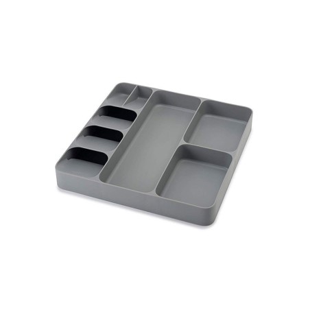 Organizador de Talheres e Gadgets Cinza - DrawerStore