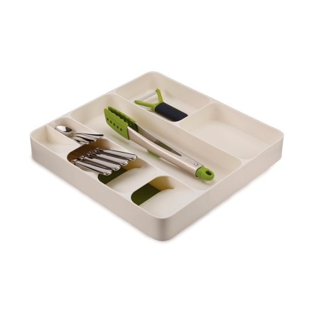 Organizador de Cutelaria Branco - DrawerStore