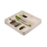Organizador de Cutelaria Branco - DrawerStore