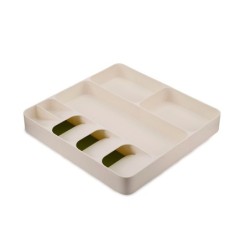 Organizador de Cutelaria Branco - DrawerStore