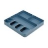 Organizador de Cutelaria Azul DrawerStore - Sky