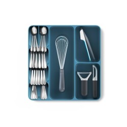 Organizador de Cutelaria Azul DrawerStore - Sky