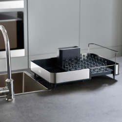 Conjunto Dispensador + Escorredor Inox