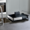 Conjunto Dispensador + Escorredor Inox