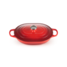 Caçarola Baixa Oblong Oval 31cm Cereja
