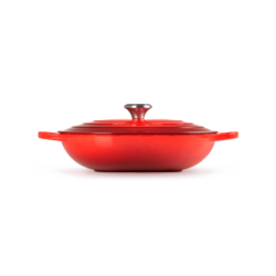 Caçarola Baixa Oblong Oval 31cm Cereja