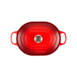 Caçarola Baixa Oblong Oval 31cm Cereja