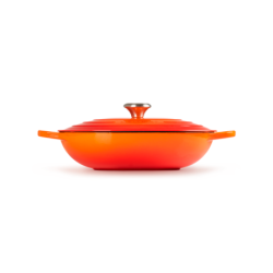 Cast Iron Oblong Casserole 31cm Volcanic