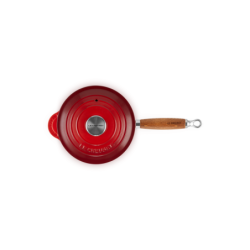 Tacho com Cabo de Madeira 18cm Cerise - Tradition