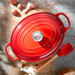 Tacho Cocotte Oval 29cm Cereja-Cerise