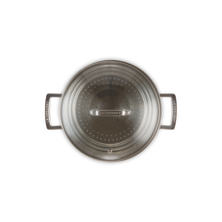 Vaporera Grande con Tapa de Cristal 24cm - Classic