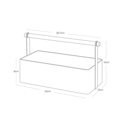 Tool Box Large White - Tosca