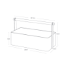 Tool Box Large White - Tosca