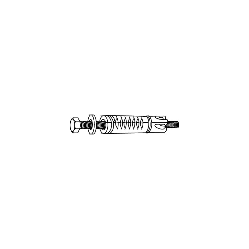 Casquillo Expansivo Acero con Tornillo M6x60 CHEMITOOL Casquillo Expansivo Acero con Tornillo M6x60 CHEMITOOL