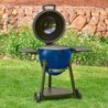 Barbacoa a Carbón Akorn Azul - Kamado