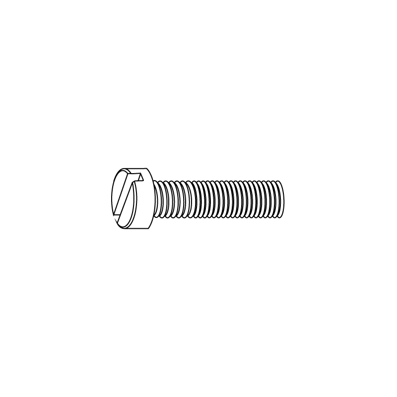 Tornillos de Cabeza Cilindrica Ranurada DIN 84 M8X20 A2 Inox Passivado CHEMITOOL FASTENERS Tornillos de Cabeza Cilindrica Ranurada DIN 84 M8X20 A2 Inox Passivado CHEMITOOL FASTENERS