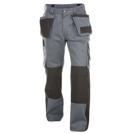 Pantalones de Trabajo Seattle Bicolor n.º 36 +/- 300 g/m² Gris/Negro DASSY
