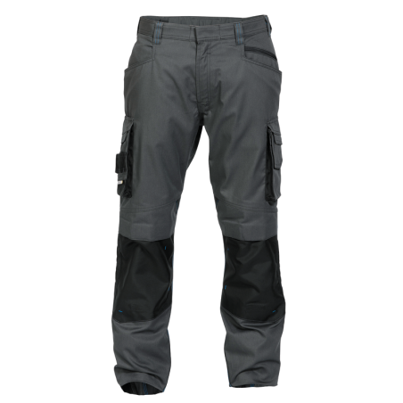 DASSY Nova Work Trousers n.º 36 +/- 250 g/m² Grey/Black