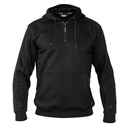 Camisola com Capuz Indy XS +/- 340 g/m² Preto DASSY